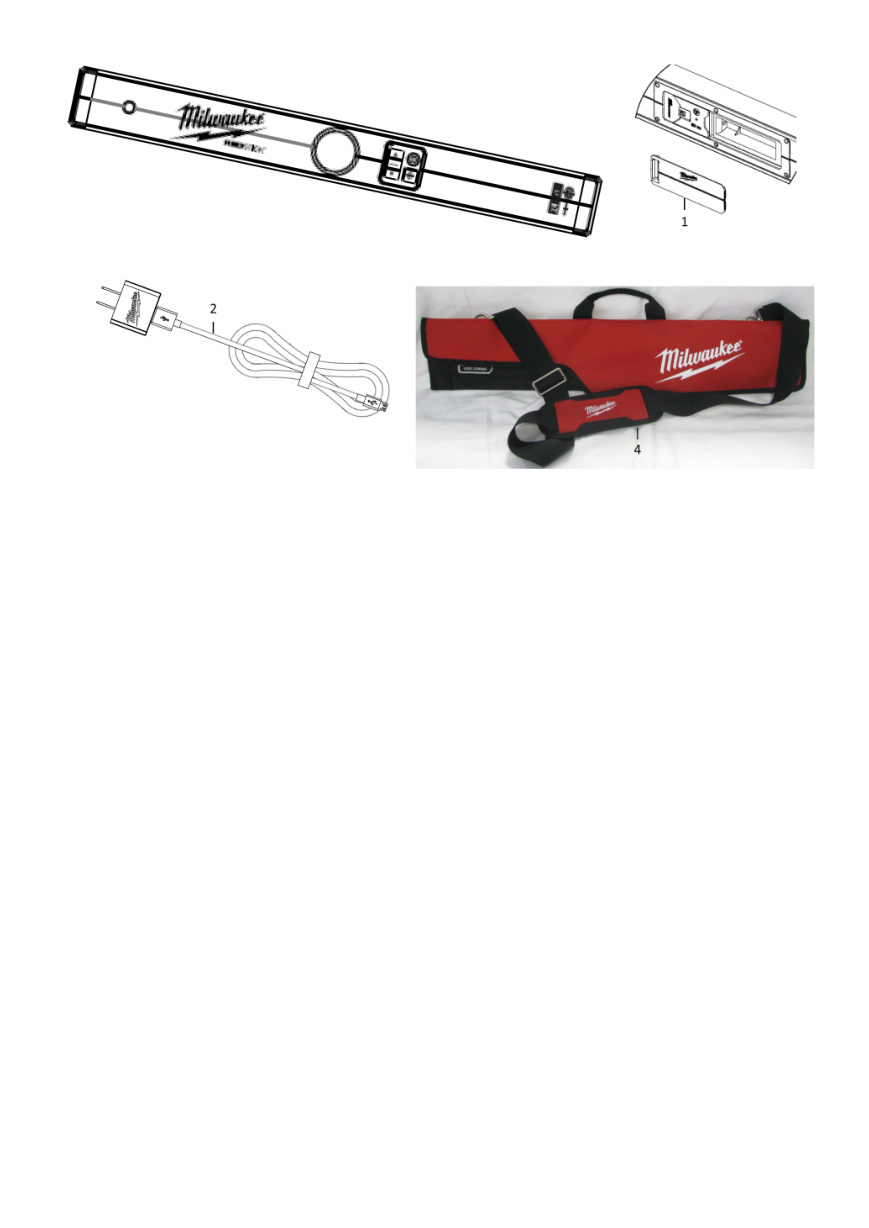 Взрыв-схема Milwaukee DIGITAL LEVEL 120CM 4933471979