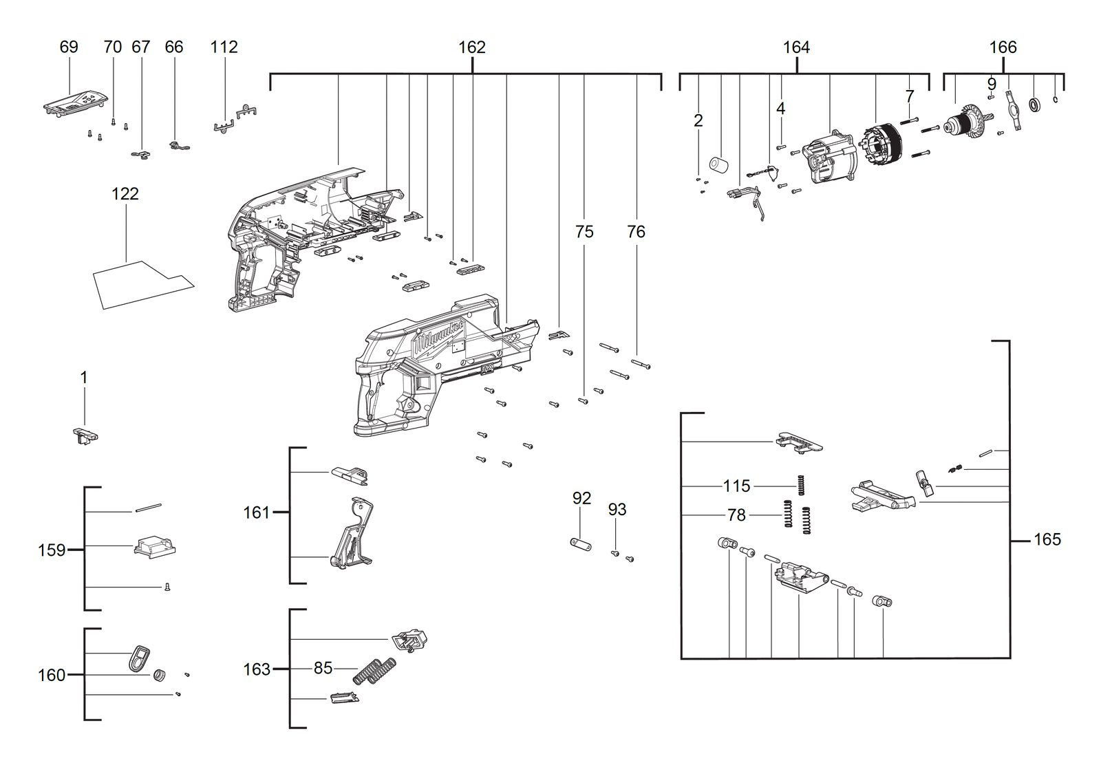 Взрыв-схема Milwaukee MXFDCD150-0C — лист 2